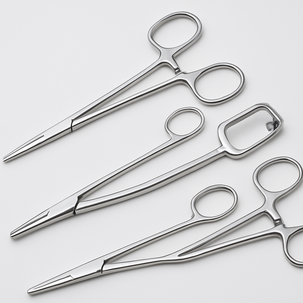 Precision machined 316L stainless steel medical surgical instruments